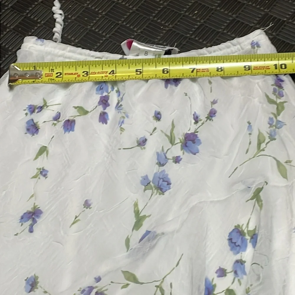 r n kidz white two piece with purple floral design. skirt and top set - Picture 11 of 11